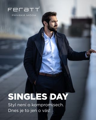 Singles Day ve FERATT je tu! Speciální nabídka jen 11. listopadu ve Fashion Aréně ve Štěrboholech. K nákupu nad 2000 Kč...