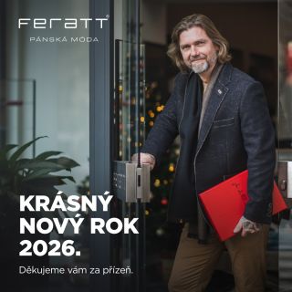 Ať vám to v roce 2026 sluší a jste úspěšní a zdraví!🥂✨ Kdybyste se na to potřebovali stylově obléknout, víte, na koho se...